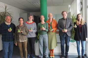 Gruppenbild des Akademie-Teams